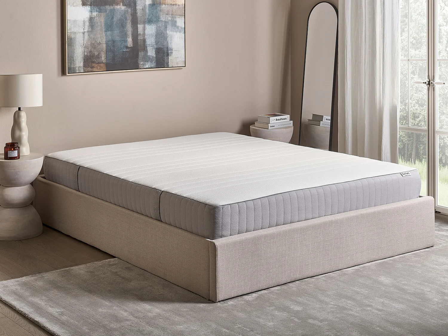 Matelas à mémoire de forme WHISPER H2/3 Moyen 160 x 200 cm