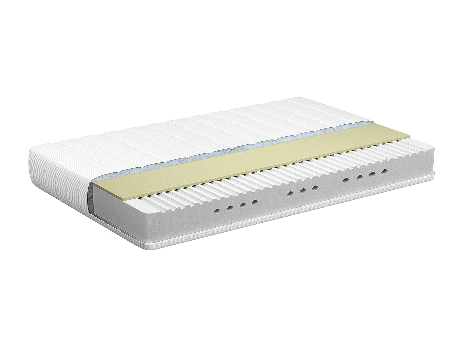 Matelas à mémoire de forme FANCY Moyennement ferme 180 x 200 cm