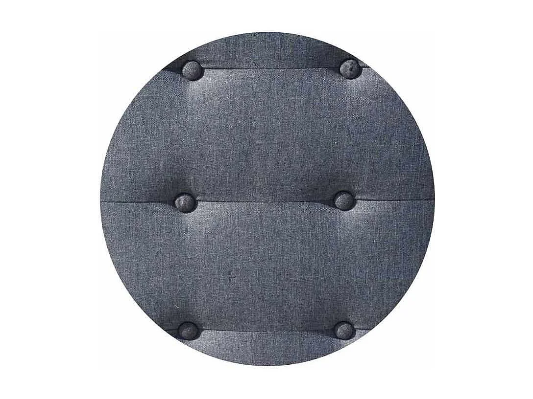 Sofá reclinable para 3 plazas en tejido elíptico Eliodoro - Gris Oscuro