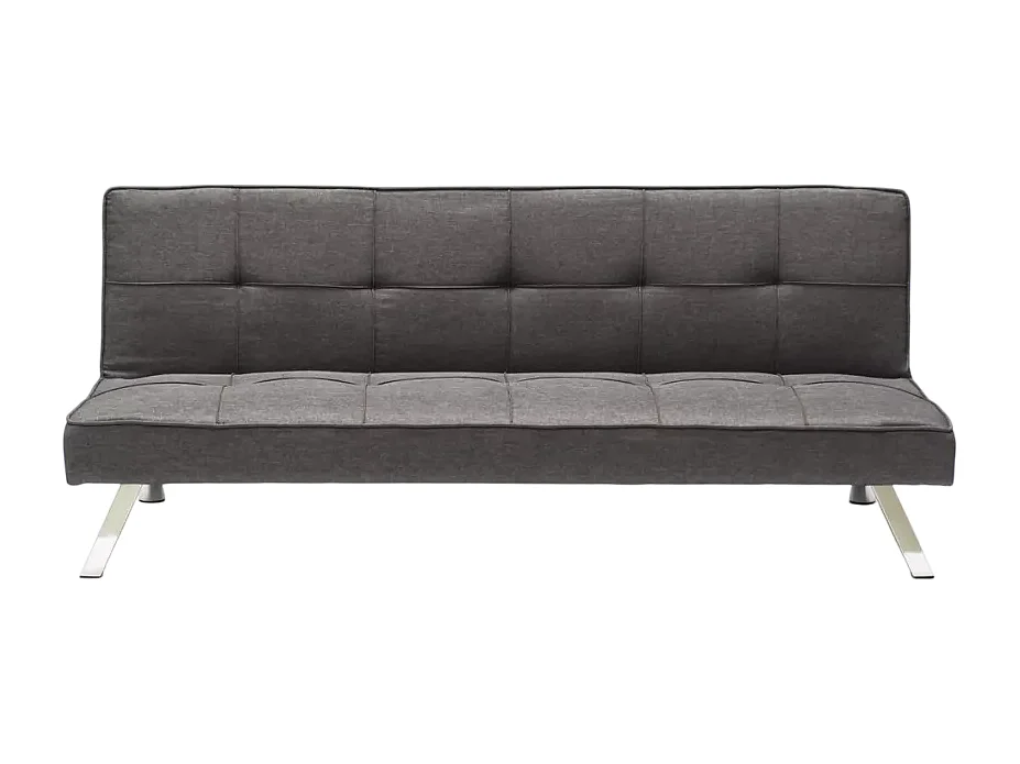 Divano letto convertibile a 3 posti clic clac moderno robusto Mandorlo