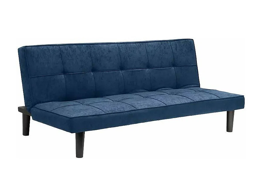 Divano letto clic-clac 3 posti in tessuto moderno e chic Pesco