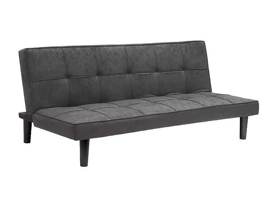 Divano letto clic-clac 3 posti in tessuto moderno e chic Pesco