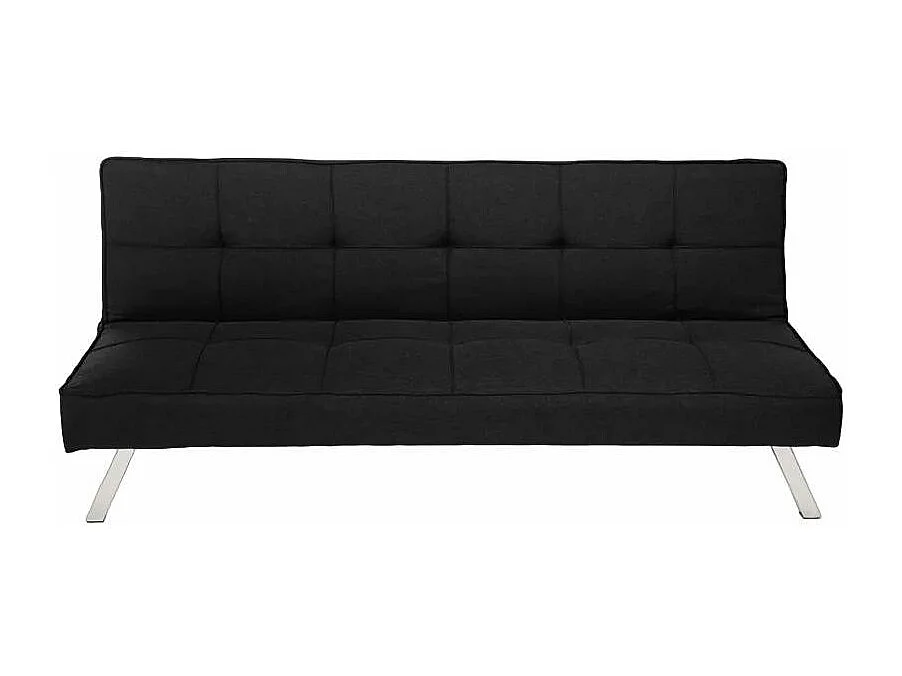 Divano letto clic-clac 2 posti in tessuto con porta USB Tasso