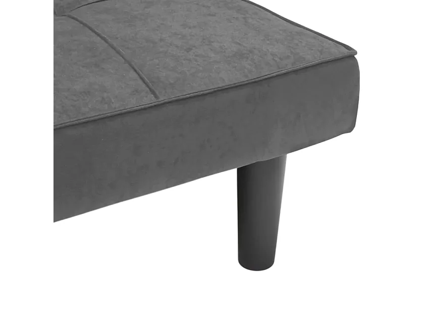 Divano letto clic-clac 3 posti in tessuto moderno e chic Pesco