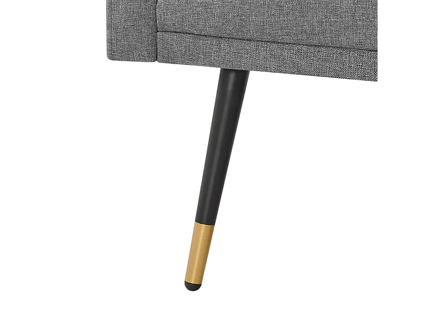 Divano letto clic-clac 3 posti robusto design moderno Albicocco