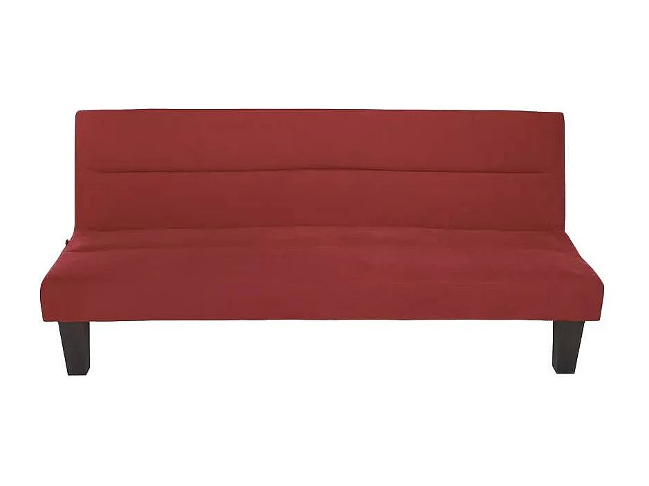 Divano letto convertibile a 2 posti in microfibra vellutata Magnolia