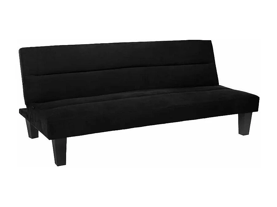 Divano letto convertibile a 2 posti in microfibra vellutata Magnolia