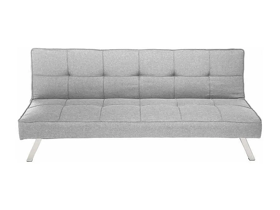 Schlafsofa aus Stoff mit USB-Anschluss und Metallbeinen Design Astralis - Hellgrau