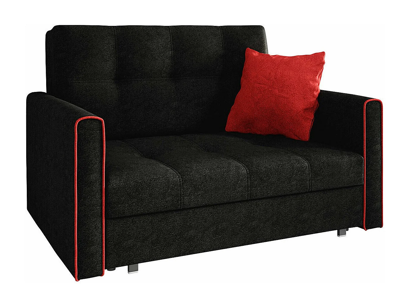 Sofá-cama Columbus 105, Almacenaje, 85x133x98cm, Muebles ya montados