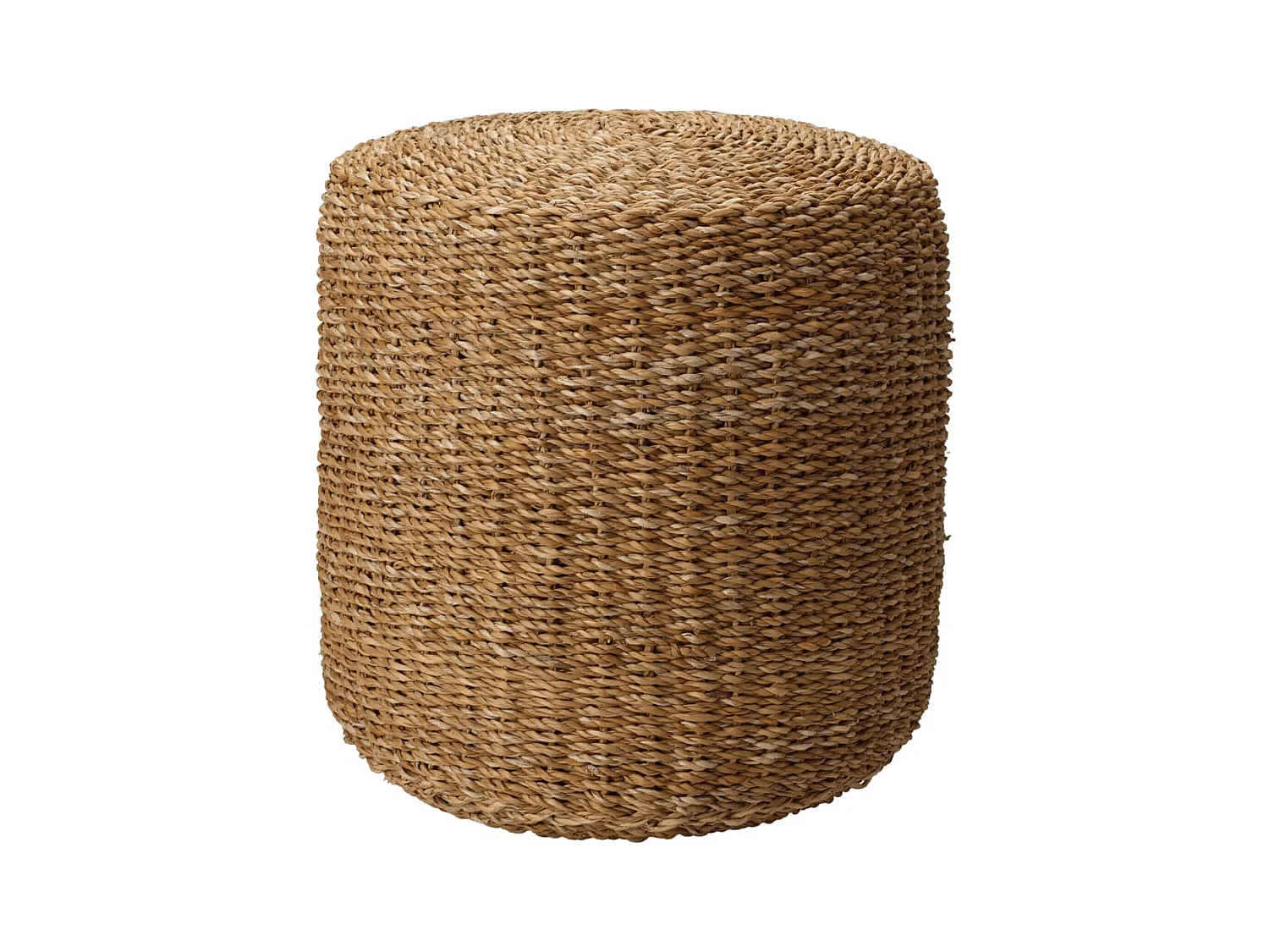 Pouf Rotondo Naturale Ø40x38 cm Giunco