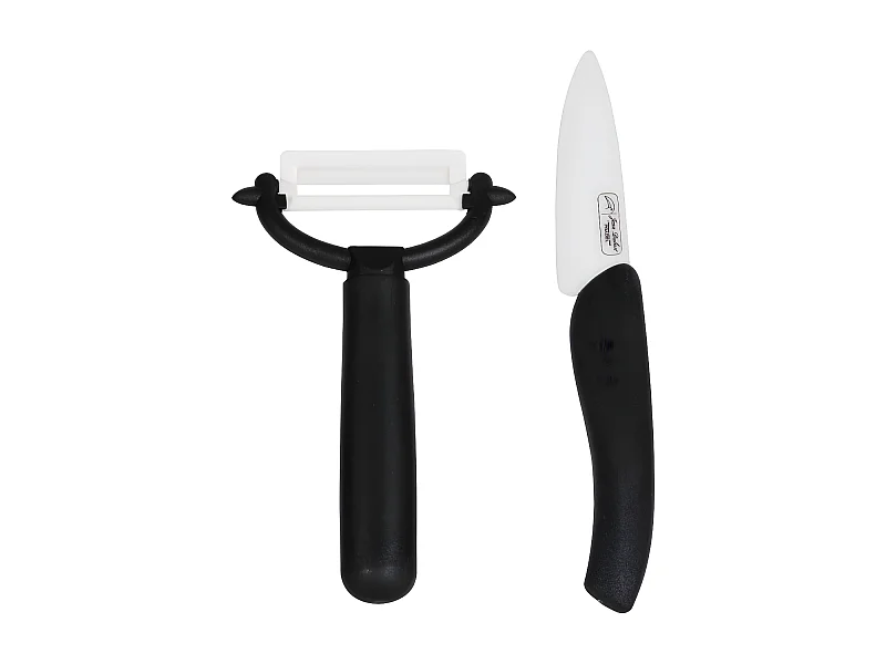 Couteau à office 8 cm avec éplucheur en céramique