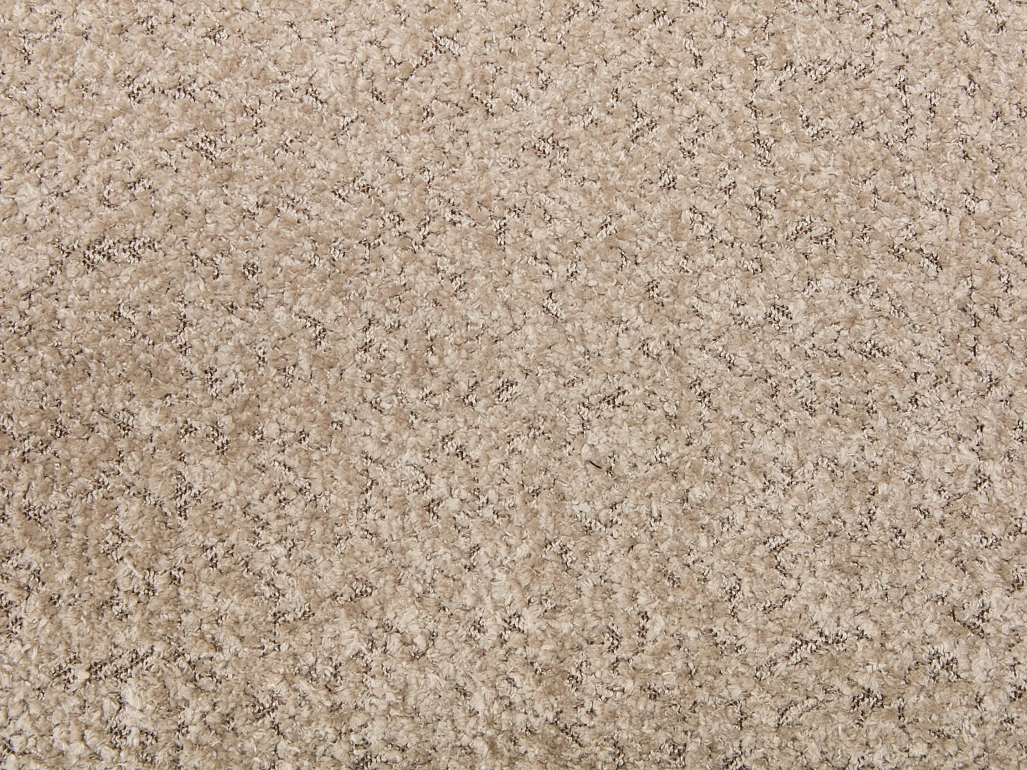 Lote de 2 sillas con reposabrazos en tejido bouclé y madera de hevea - Topo y natural - SOLUNA