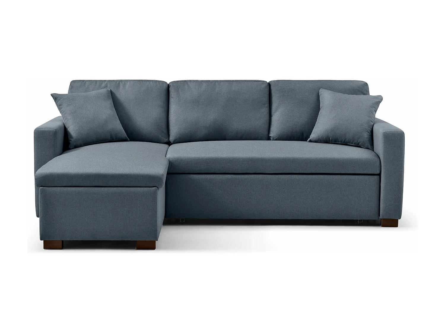 Sofá Cama Esquinero De 3 Plazas Chaise Loung 1970X1160X470 Gris