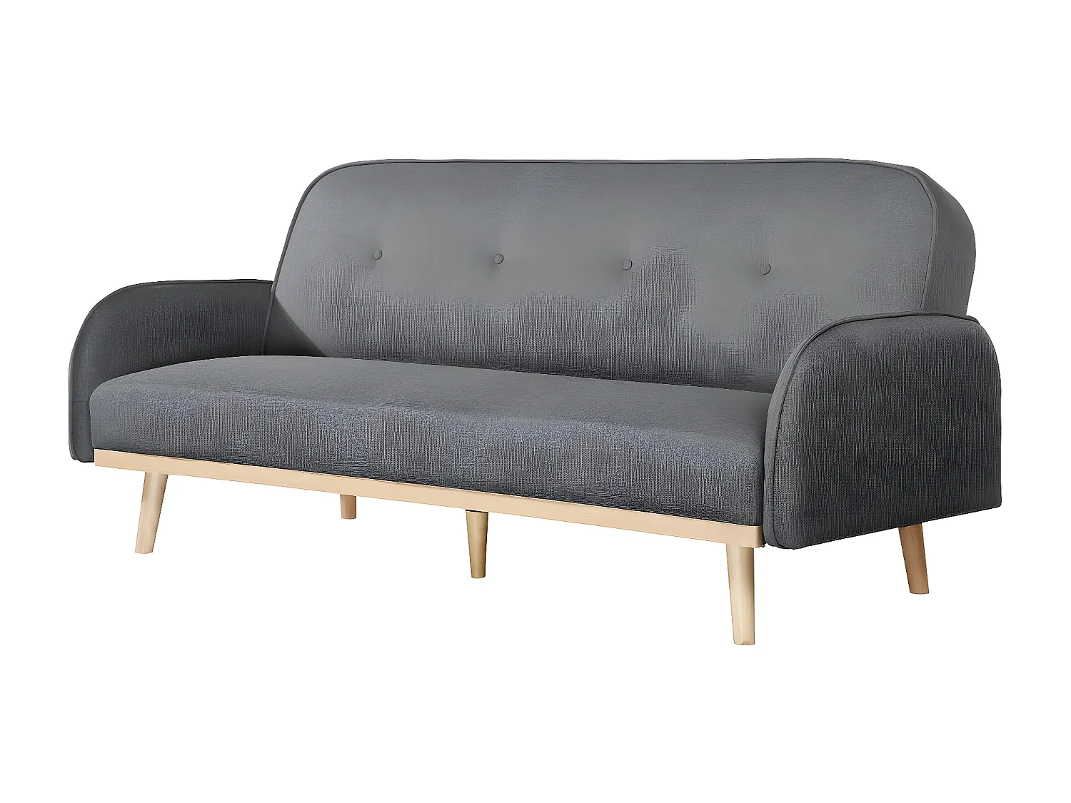 Canapé-lit Click-Clack 2000x830x870 gris