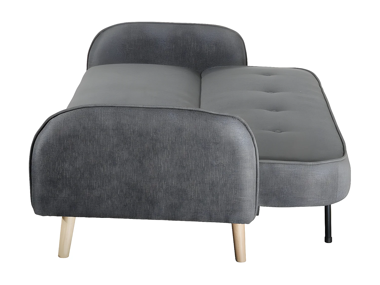 Canapé-lit Click-Clack 2000x830x870 gris