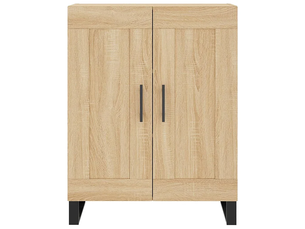 Buffet chêne sonoma 69,5x34x90 cm bois d'ingénierie
