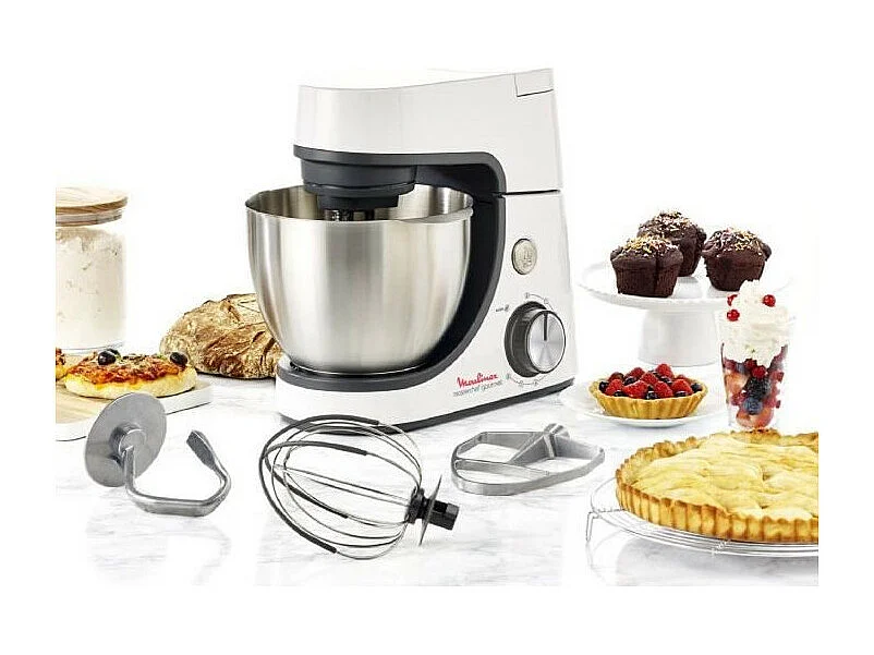 MOULINEX QA510110 Robot patissier MGC - Blanc