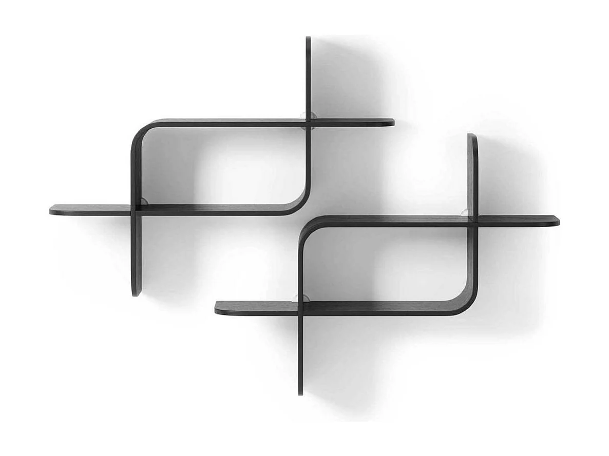 Etagère murale Montage Noir  Umbra