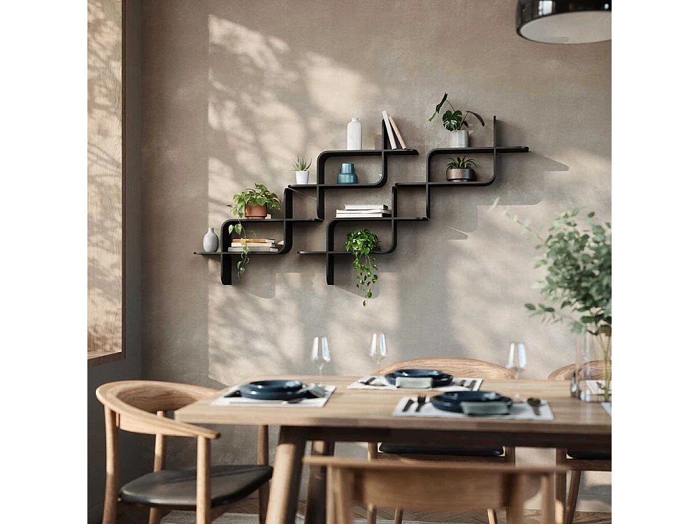 Etagère murale Montage Noir  Umbra