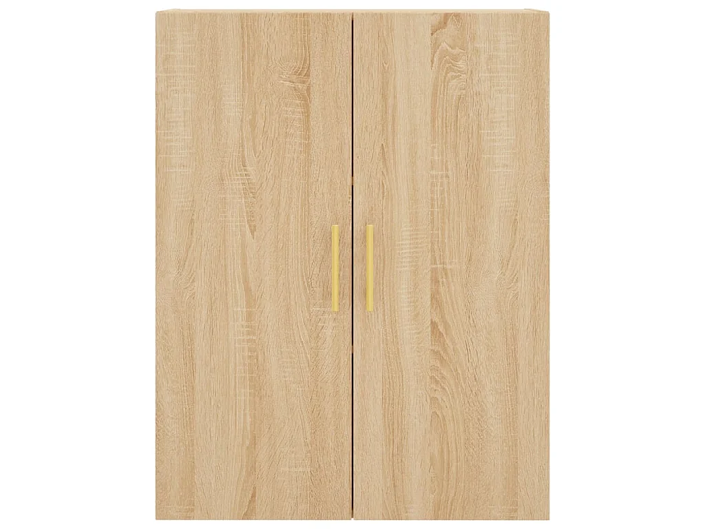 Wandschrank Sonoma-Eiche 69,5x34x90 cm
