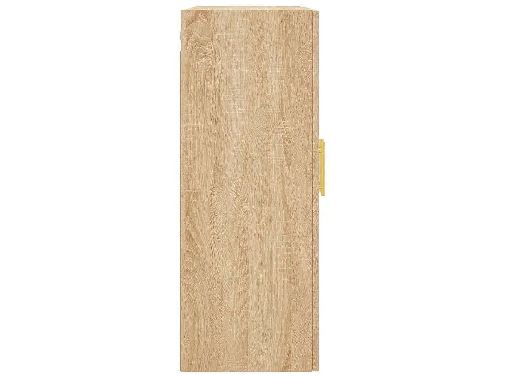 Wandschrank Sonoma-Eiche 69,5x34x90 cm