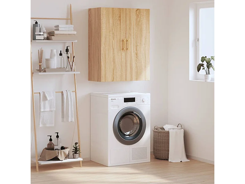 Wandschrank Sonoma-Eiche 69,5x34x90 cm