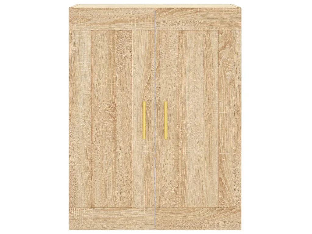Wandschrank Sonoma-Eiche 69,5x34x90 cm Holzwerkstoff