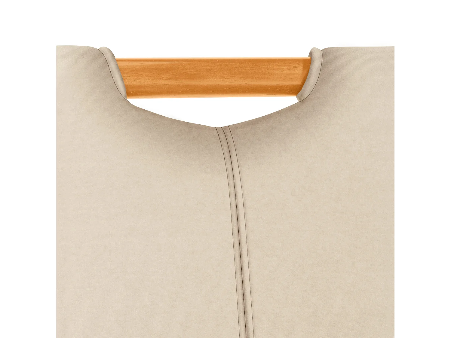 Siena | Fauteuil de salle à manger en PU crème, 2 pièces