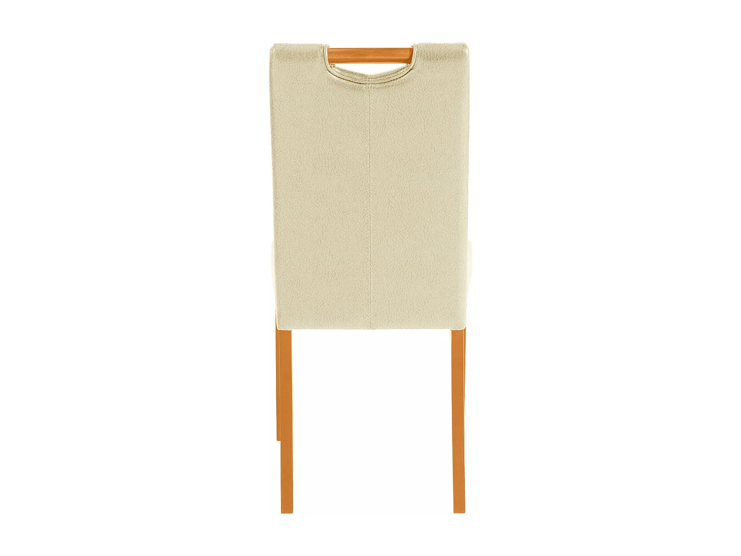 Siena | Fauteuil de salle à manger en PU crème, 2 pièces