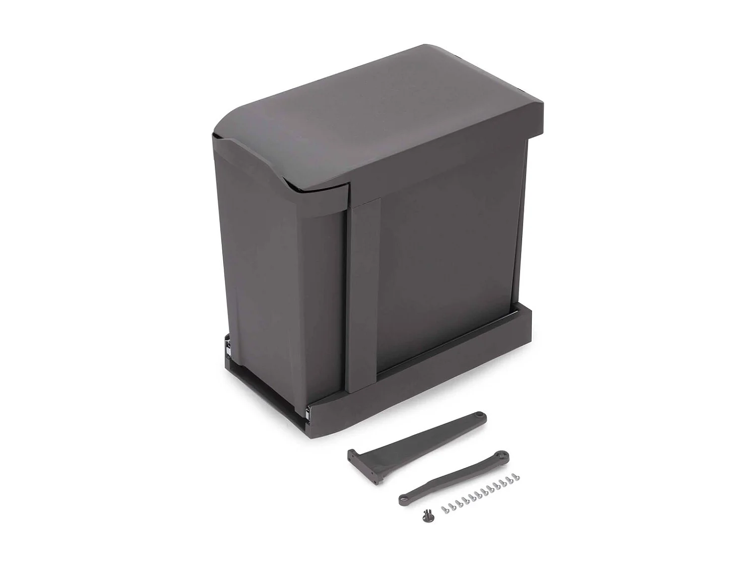 Poubelle fixation inférieure et extraction automatique 30 L