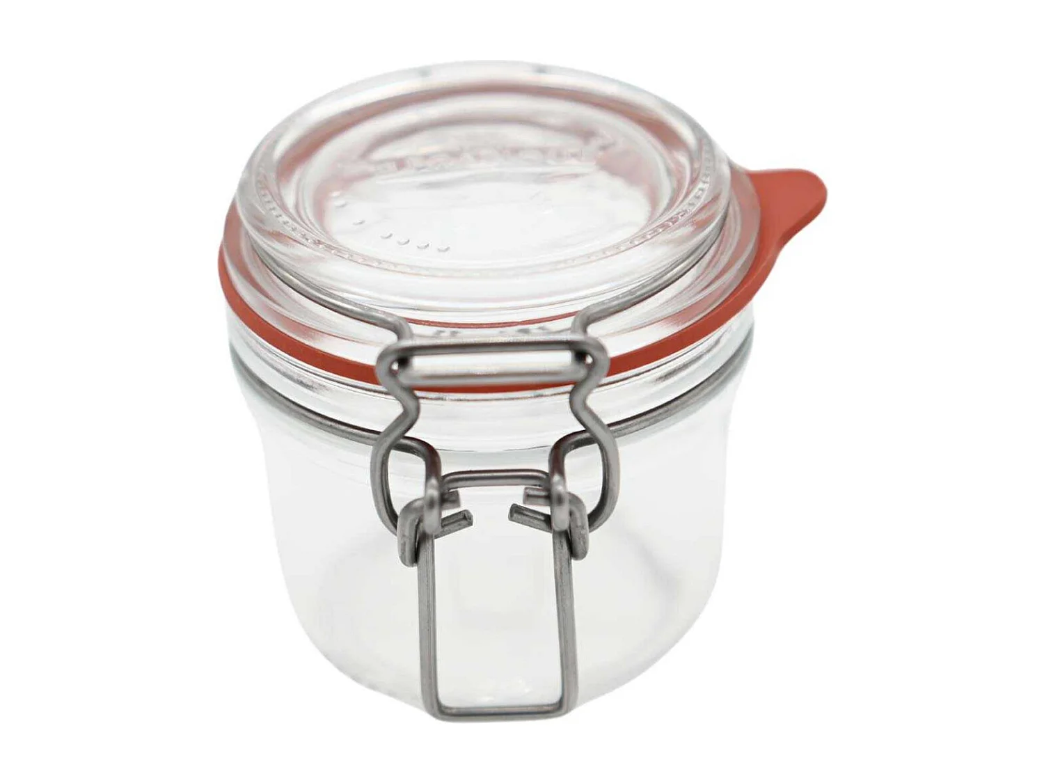 Set de 6 bocaux en verre à armature 125 ml