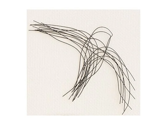 Décor mural Oiseaux en métal (lot de 3)