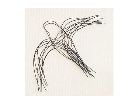 Décor mural Oiseaux en métal (lot de 3)