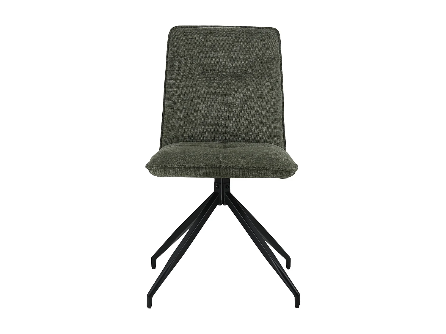 Conjunto de 2 cadeiras AREN em tecido verde