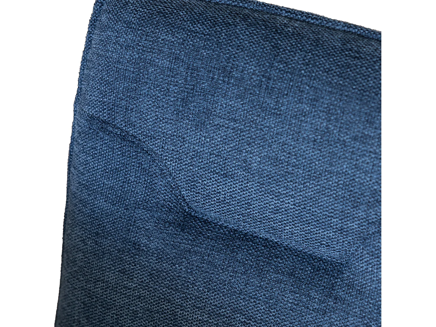 Set van 2 AREN blauwe stoffen stoelen