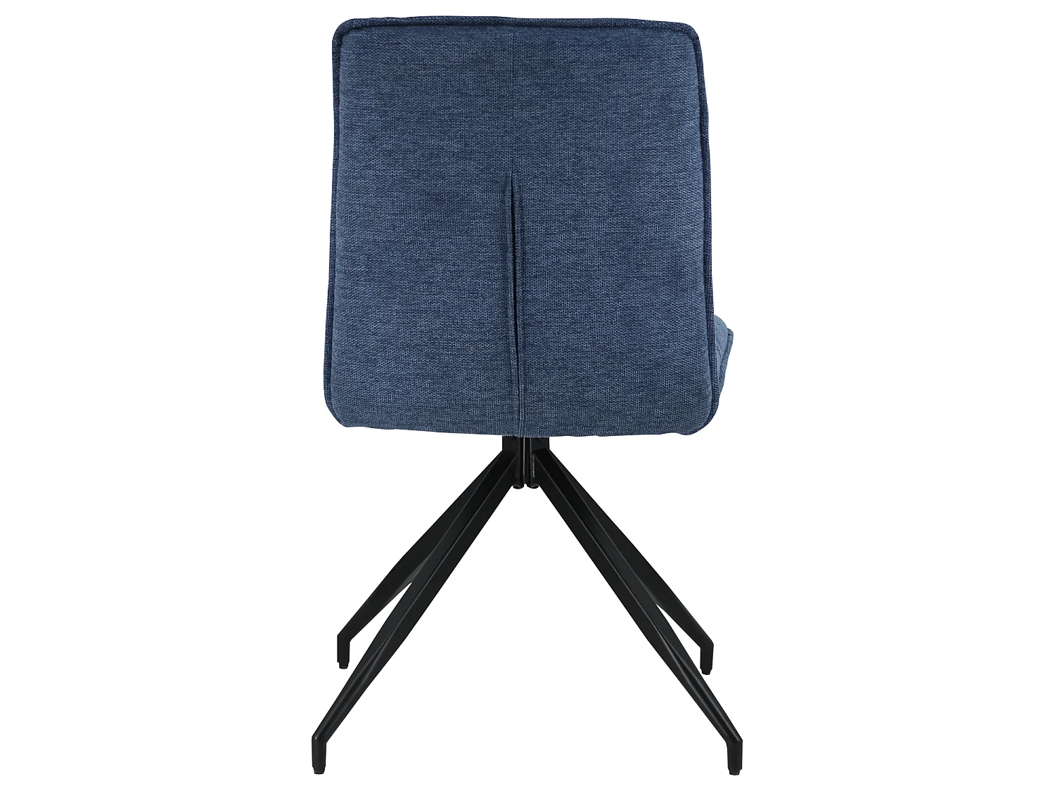 Lot de 2 chaises en tissu bleu AREN - HAPPY GARDEN