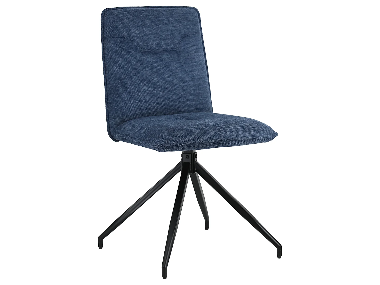 Lot de 2 chaises en tissu bleu AREN - HAPPY GARDEN
