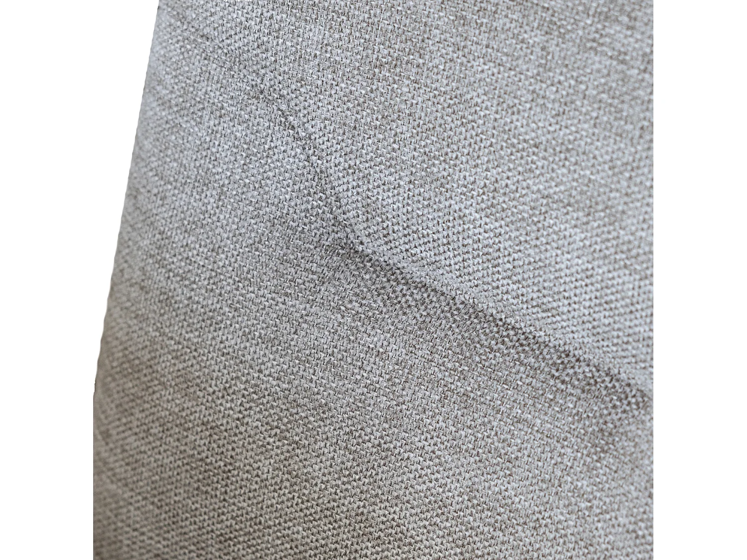 Lot de 2 chaises en tissu beige AREN - HAPPY GARDEN