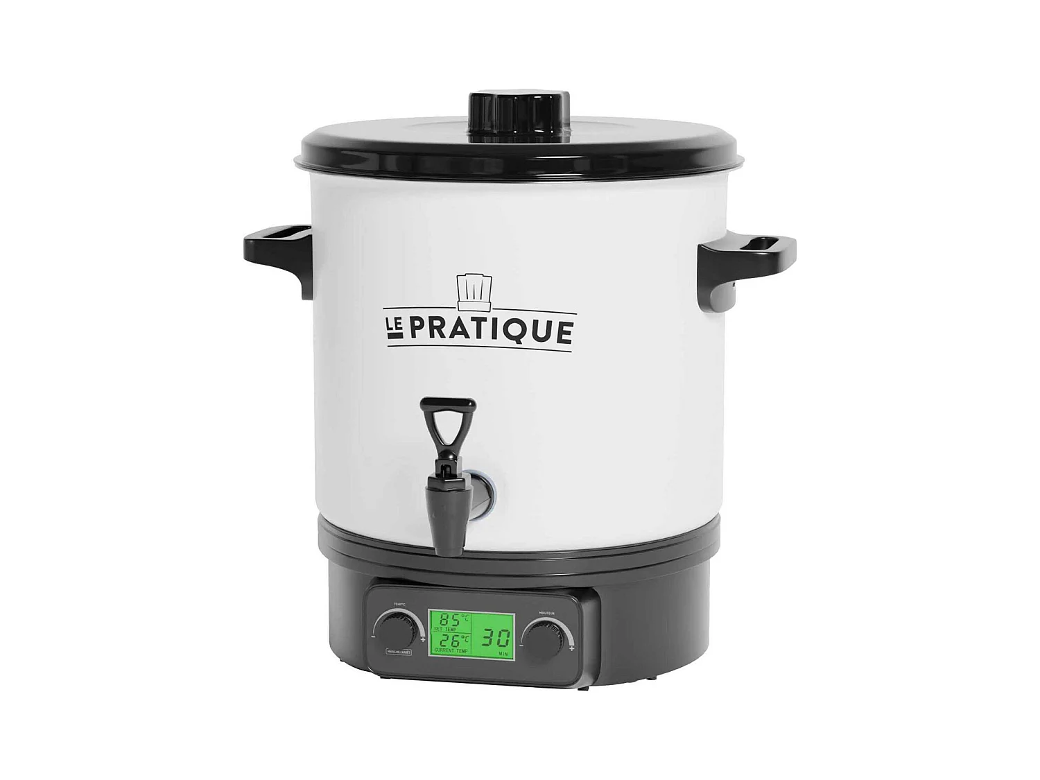 Stérilisateur automatique en émail écran LCD