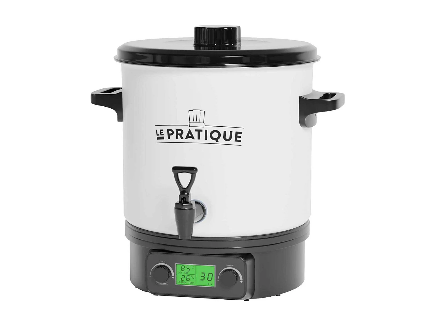 Stérilisateur automatique en émail écran LCD