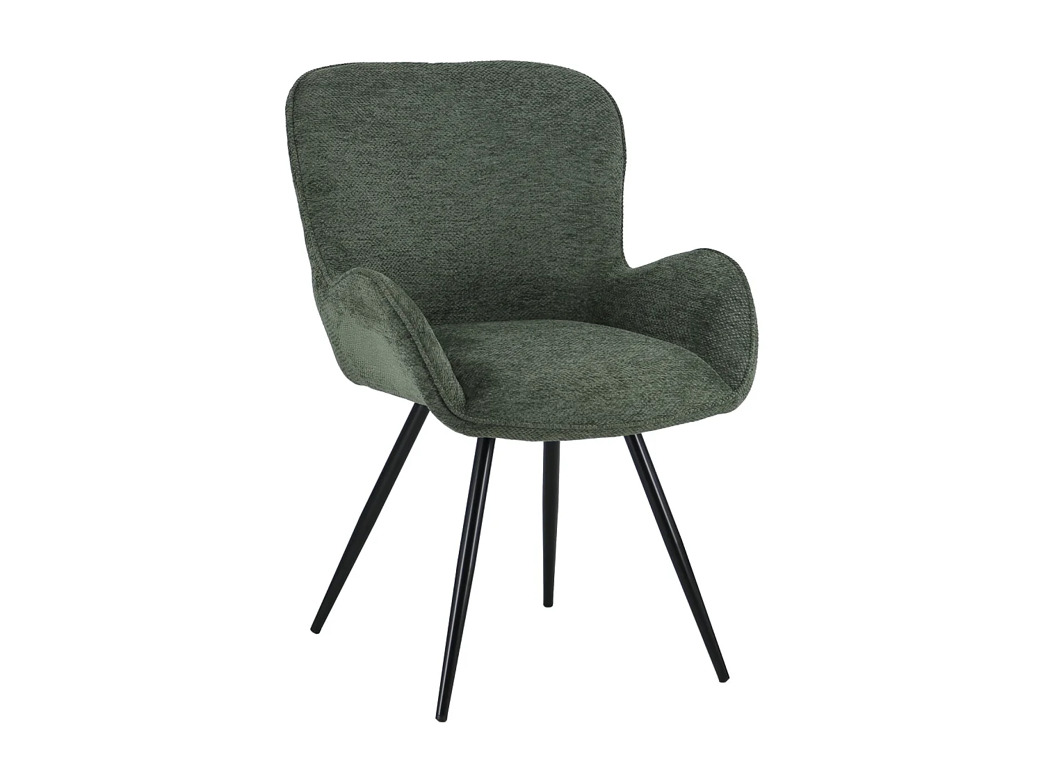 Groene EVA chenille stoel - HAPPY GARDEN