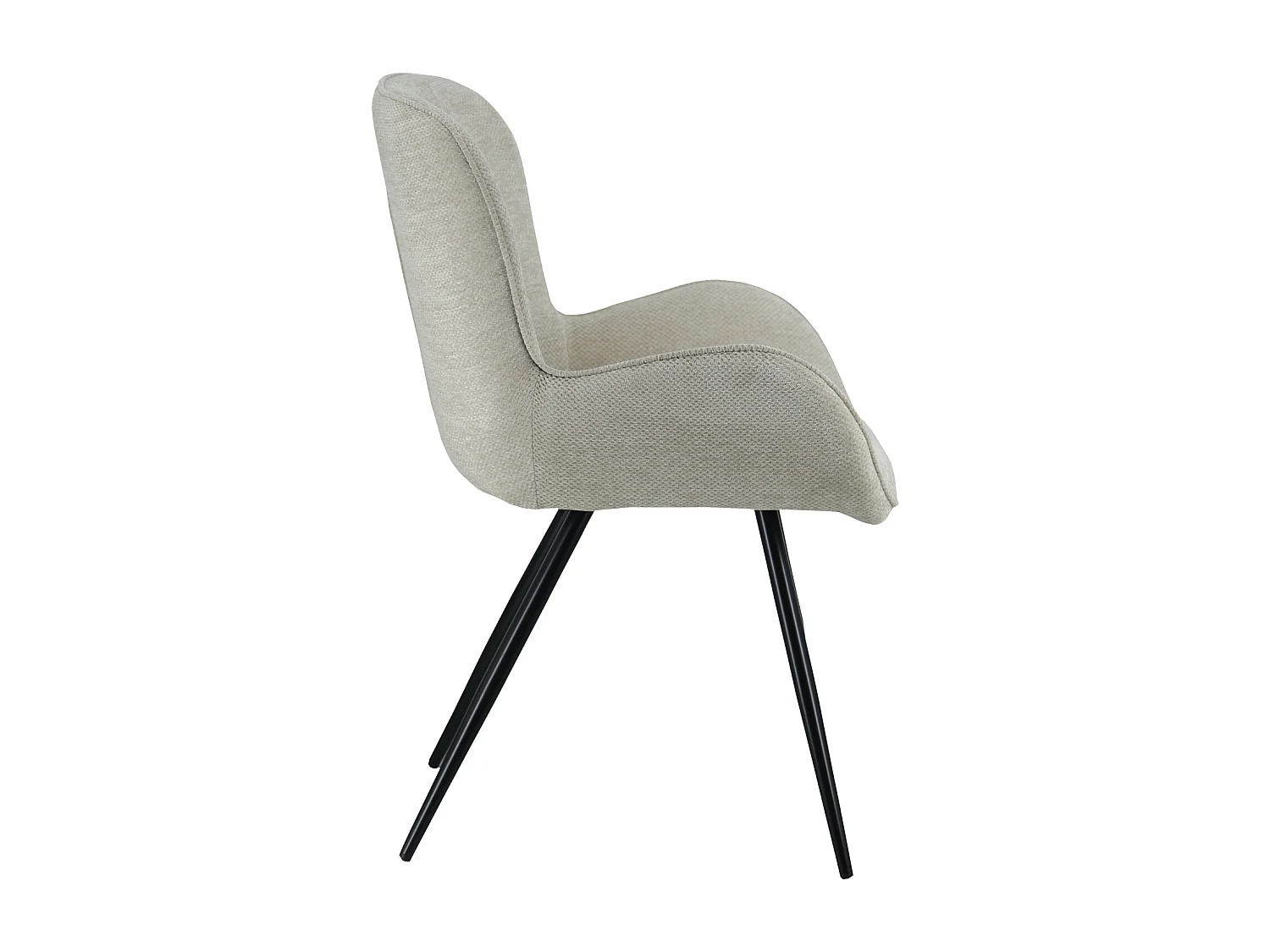 Silla de chenilla beige EVA - HAPPY GARDEN