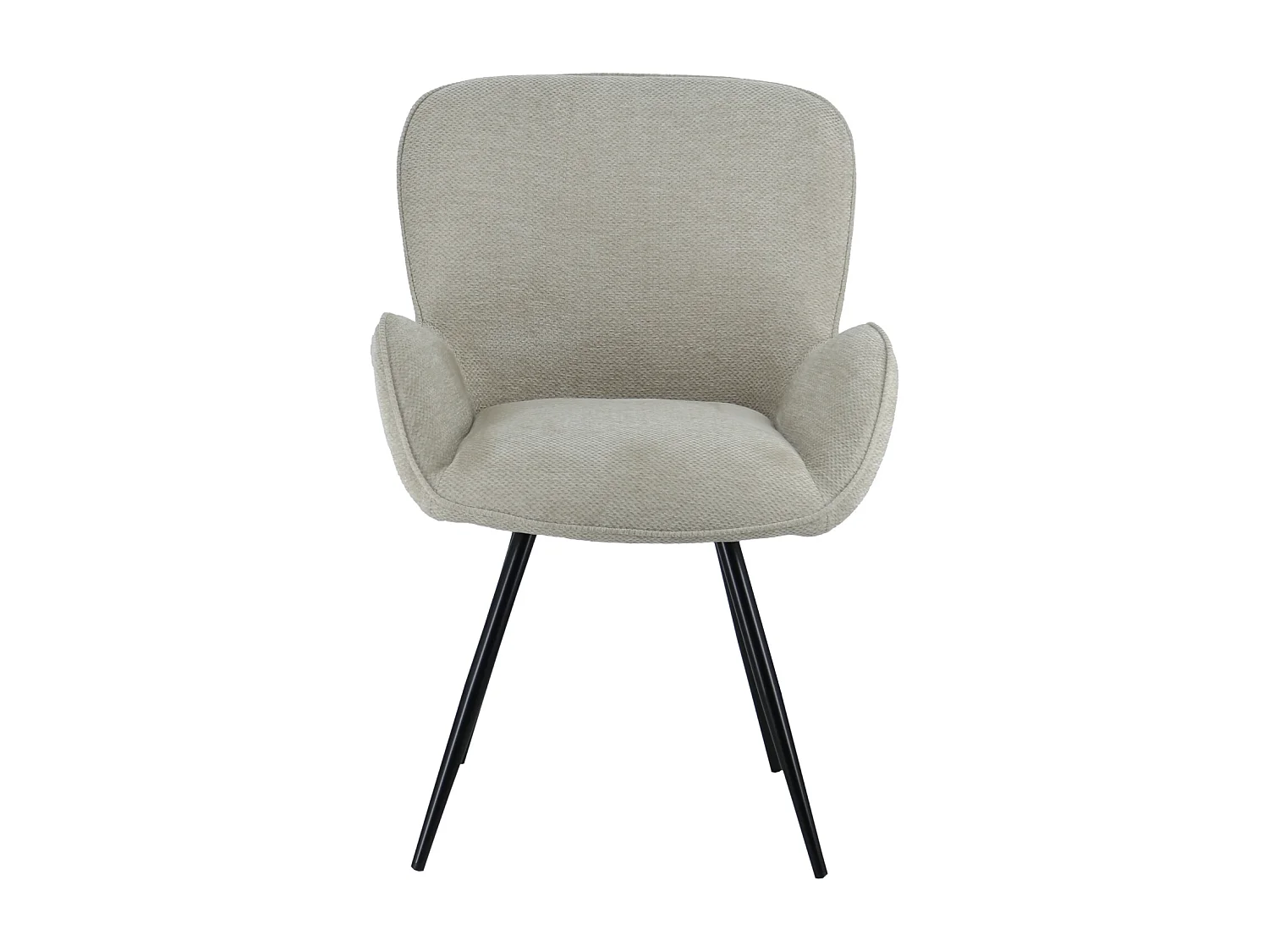 Silla de chenilla beige EVA - HAPPY GARDEN