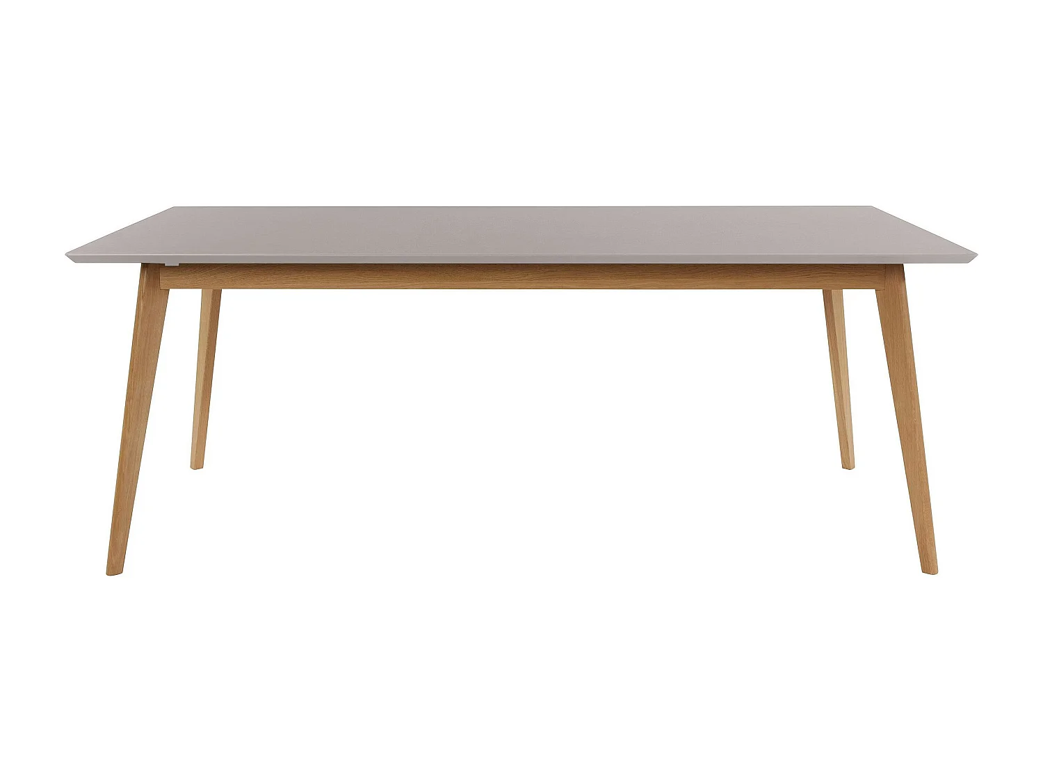 Vista | Table à manger 200 cm en Gris / Chêne