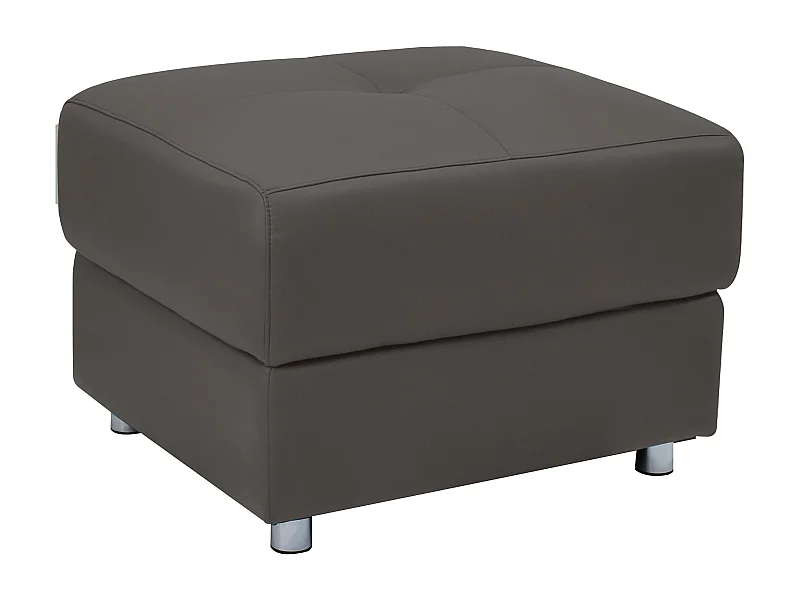 Pareli | Otomana em PU Castanho