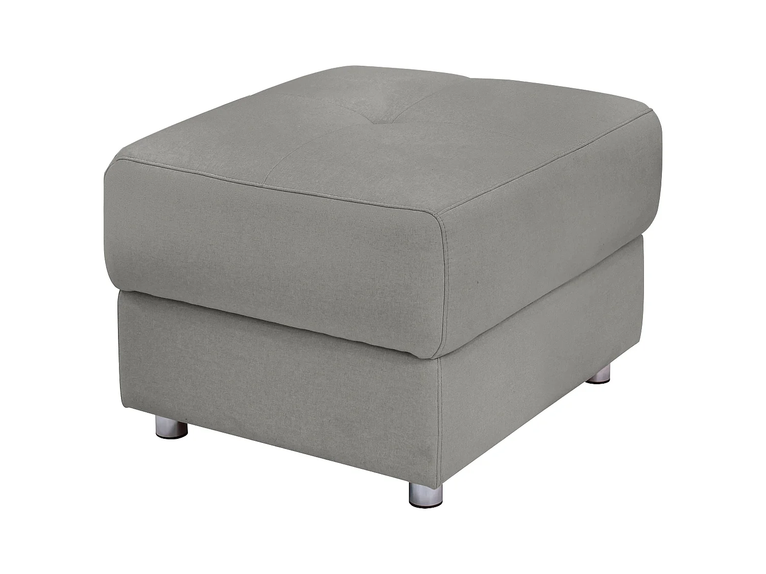 Pareli | Poef in grijze stof