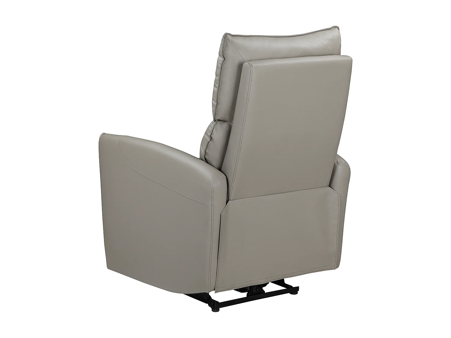 Pineto | Fauteuil de relaxation avec fonction électrique en PU gris