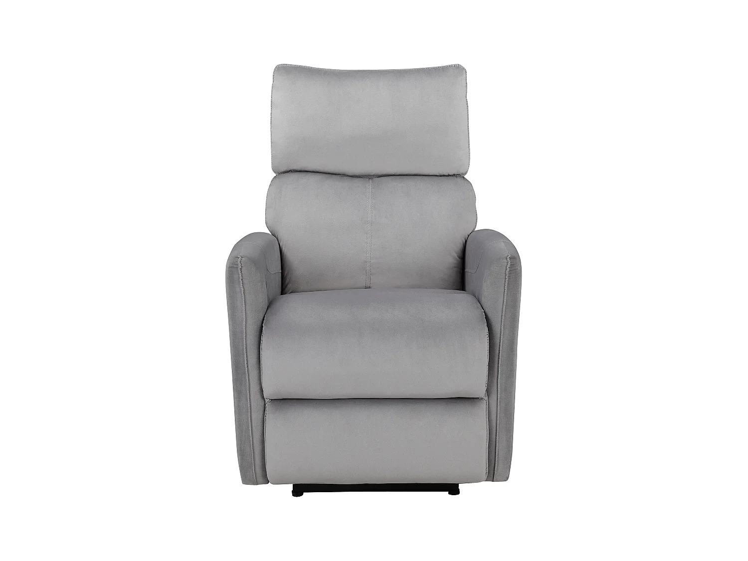 Pineto | Fauteuil de relaxation avec fonction électrique en gris velours
