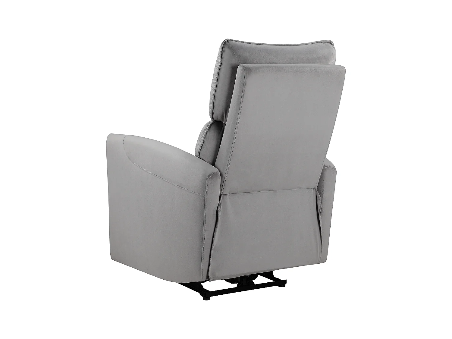 Pineto | Fauteuil de relaxation avec fonction électrique en gris velours