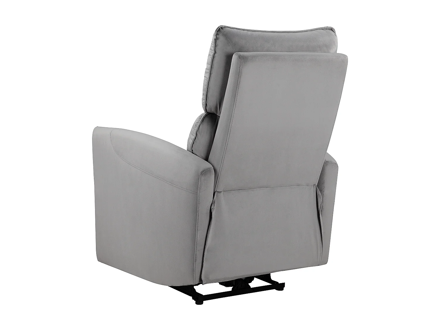 Pineto | Fauteuil de relaxation avec fonction électrique en gris velours